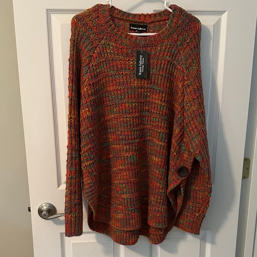 Ronnie Salloway cotton oversized sweater
